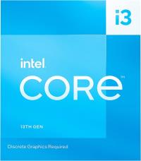 INTEL CORE ı3-13100F 3.4 GHz 4.5 GHz 12MB LGA1700P VGA'sız, Fanlı, 58W Maksimum Turbo Güç 89W